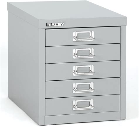 bisley 5-drawer desktop multidrawer steel cabinet|5 drawer metal storage cabinet.